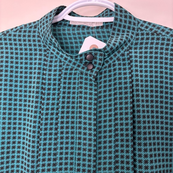 #90 Jaeger London Pleated Blouse - Picture 3 of 8